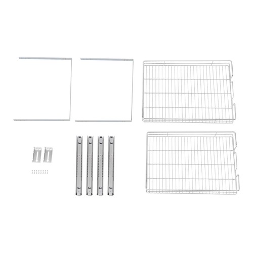 Pull Out Cabinet Organizer 2-Tier Shelves Kitchen Cabinet Organizer 24*22inch - Picture 9 of 13