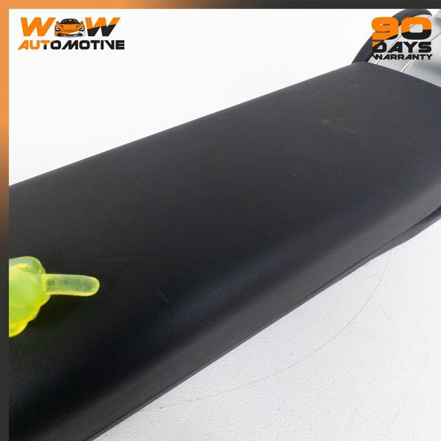 04-13 BENTLEY CONTINENTAL FLYING SPUR FRONT LEFT ARM REST COVER BLACK OEM