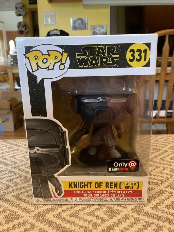 Star Wars Funko Pop 331 Knight of Ren Blaster Rifle GameStop Exclusive