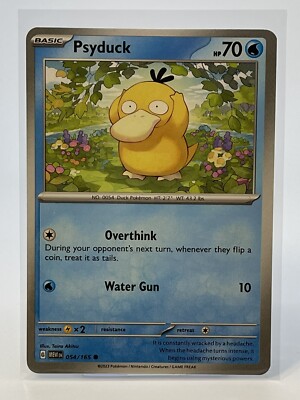 Pokémon TCG Scarlet & Violet 151 Psyduck 054/165 Basic Common Card