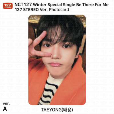NCT 127 Winter Special Single Be There For Me Official Photocard