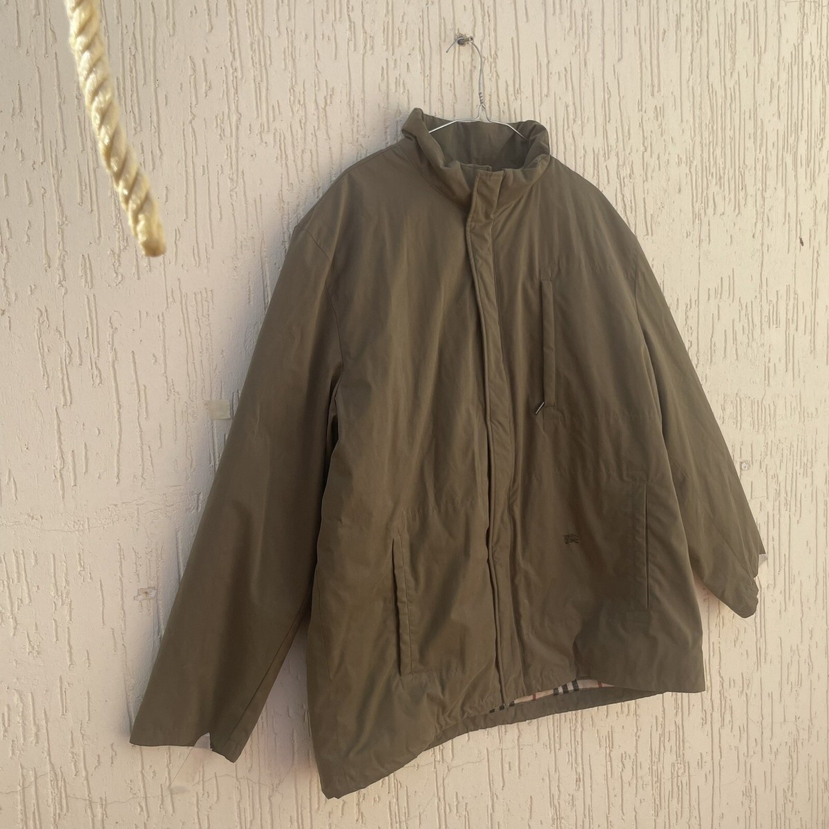burberry london coat WINTER jacket nova chek cotton overcoat