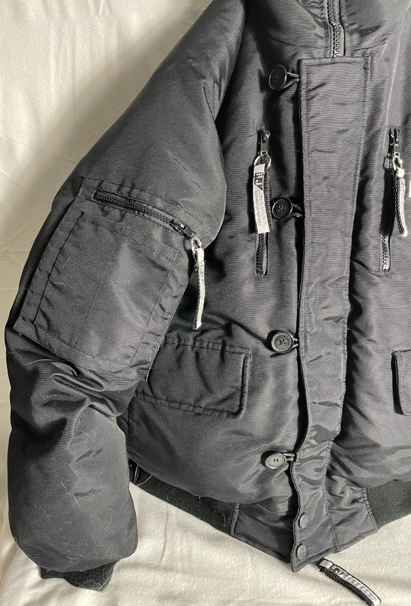 FJ560 Fat Joe Black PufferJacket Mens Sz XL Mountain Hiking FJ560 Fat Joe Black PufferJacket Mens Sz XL Mountain Hiking