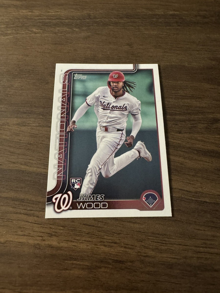 2025 Topps Series 1 James Wood Base RC Rookie Card | eBay