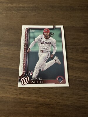 2025 Topps Series 1 James Wood Base RC Rookie Card | eBay
