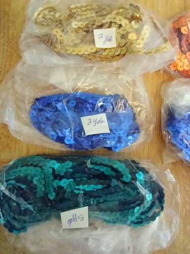 8 Pks. of Sequin Strands - Picture 2 of 4