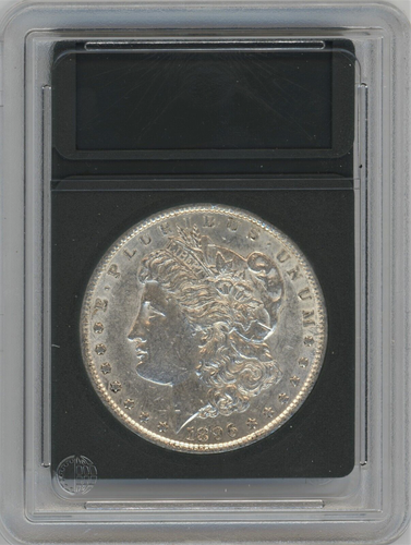 1896-P MORGAN SILVER $ ~ XF to AU CONDITION ~ TOTALLY WHITE/BRIGHT ~ 1c START