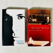 Michael Bolton - Lot of 2 Cassettes - Greatest Hits 1985-1995 - All That Matter
