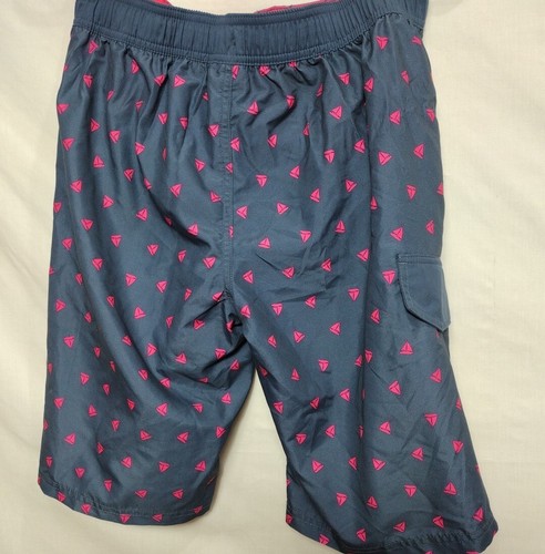 Cat & Jack Boys NEW X-LARGE (16) Cargo Swim Trunks Built-in brief(#l8 - Picture 6 of 6