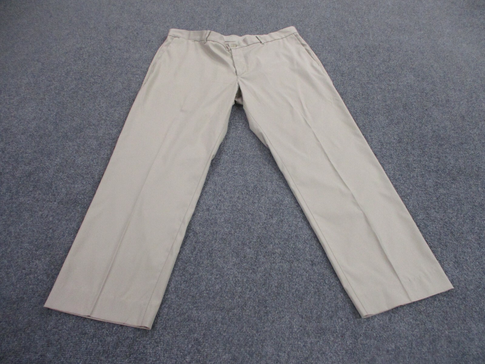 Nike Pants Adult 38 Beige Golf Performance Chino Dri Fit Straight Leg Casual Men