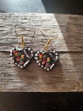Valentine's Day Earrings Hand Crafted New