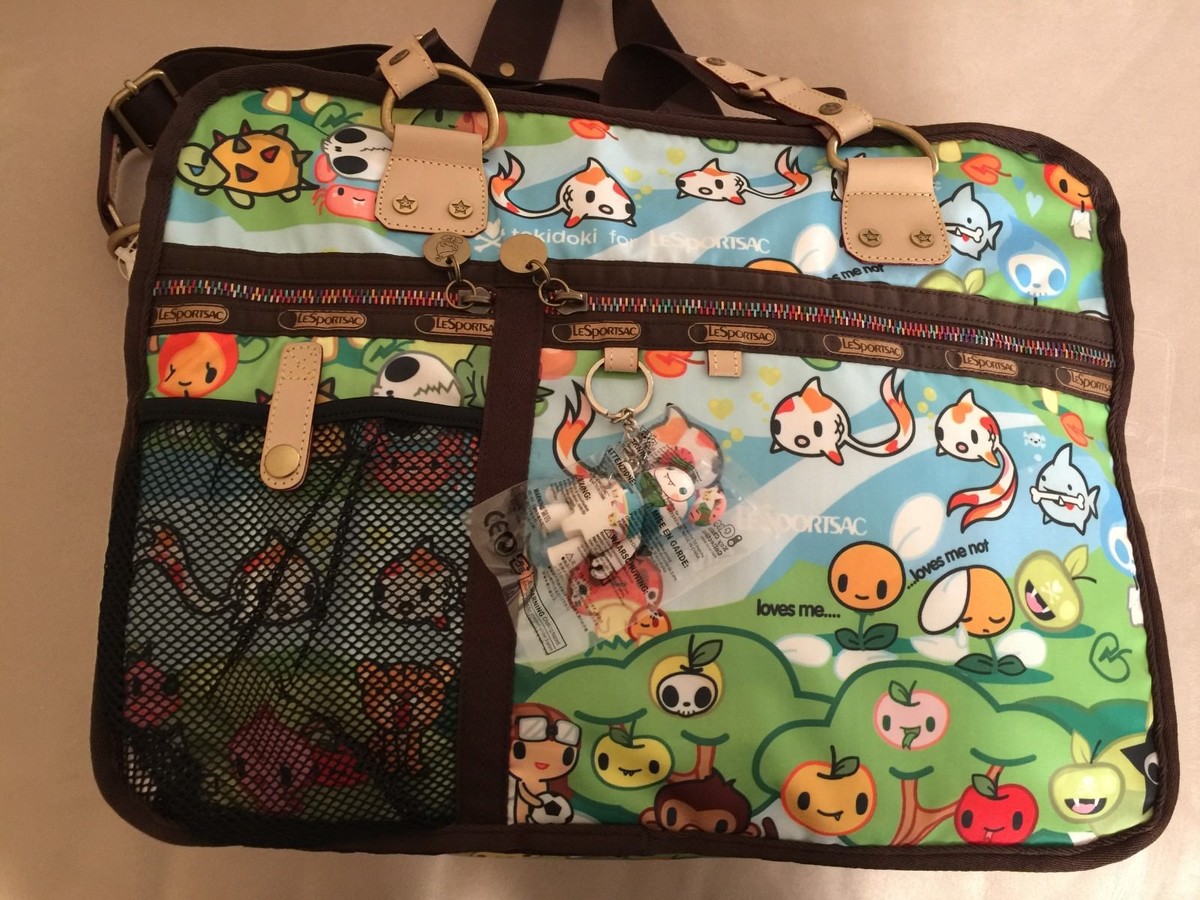 LeSportsac TRI Color Travel Pack Le SportSac Multicolor Travel Luggage for sale | eBay main image 4