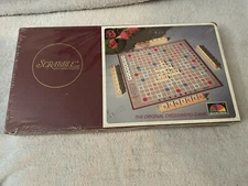 Vintage Scrabble Crossword Board Game Selchow & Righter Co Sealed (read Desc)