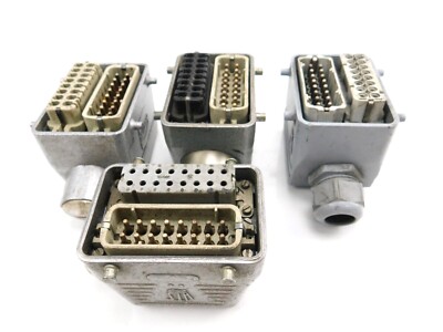 Posten WAFA Wittmann Robot Steckverbinder ** 4 Stück **