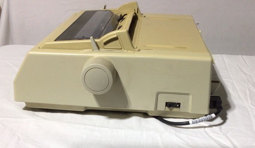vintage Okidata GE5253P Microline 320 9 Pin Impact Dot Matrix Printer Parallel - Picture 3 of 6