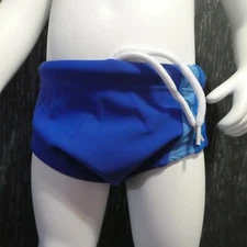 UV SWIM NAPPY BLUE BY BANZ OUTDOOR BEACHWEAR UPF 50+ BOY GIRL SMALL OR MEDIUM
