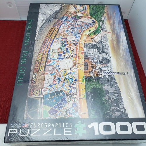 Eurographics "Barcelona - Park Guell" City Collection 1000 Piece Puzzle - Picture 4 of 6