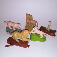 Set of 5 McDonalds Lion King Toys Animals Happy Meal Toy