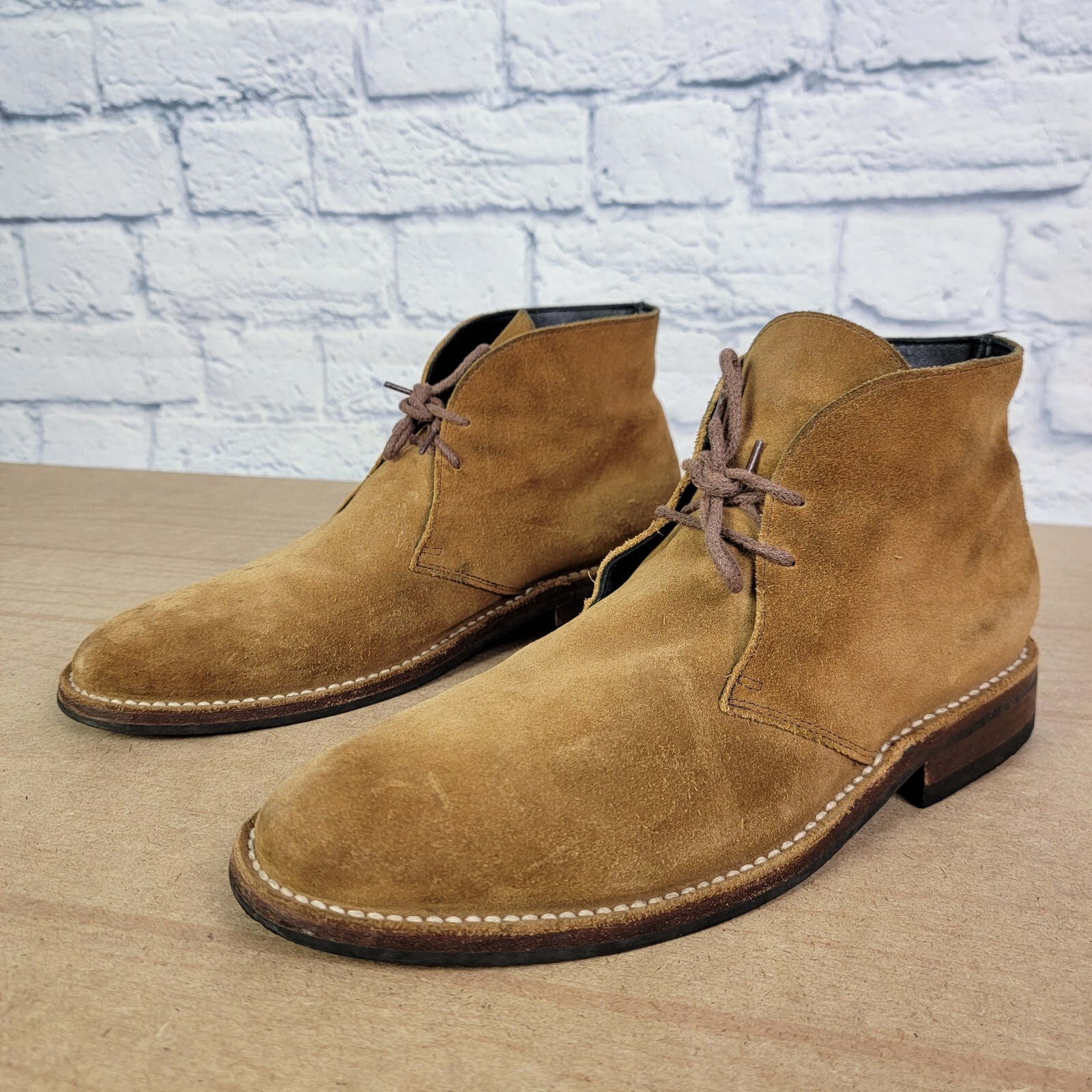 Thursday Boot Company Men's Suede Chukka Bourbon … - image 3