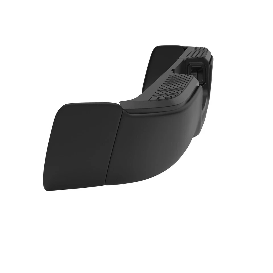 Black Rear Step Bumper w/o Sensor Hole For 09-18 Dodge Ram 1500 10-12 2500 3500 - Image 3 of 4