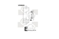 Bga V998849 Einlassventil FüR Opel, Renault, Vauxhall