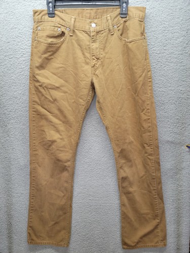 Mens Pants White Tag 514 Brown Size 