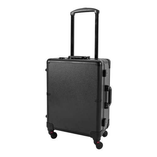 Aluminium Trolley Schmink Zug Koffer mit LED Beleuchtung Profi Kosmetikkoffer - Bild 13 von 14