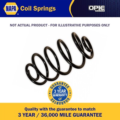 NAPA Coil Spring Rear NCS1950 Rear Axle - OEM Specification Replacement