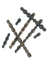 Violin Tackle Block Wooden 9mm Highest Quality- 20 Piece Set for Model Ships