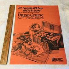 69 People Will Say We're in Love Oscar Hammerstein Hal Leonard Organ Sheet Music