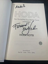 Hoda Kotb signed 1st First Edition Hologram 