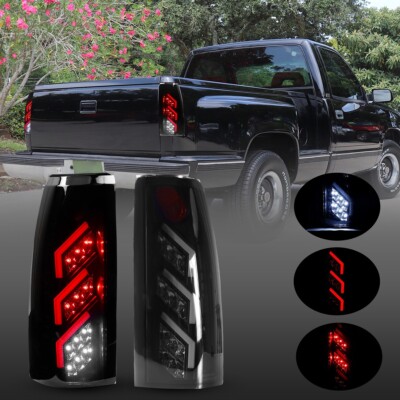 88-98 Chevy GMC C/K C10 1500 2500 Truck Silverado Sierra C Bar LED Tail Lights