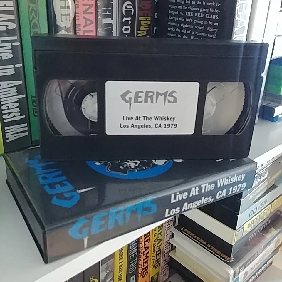 Germs Live At The Whiskey 1979 VHS концерт панк-рока - Изображение 3 из 3