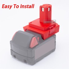 For Milwaukee 18V Li-Ion Battery to For Ryobi 18V drill tools Adapter-US