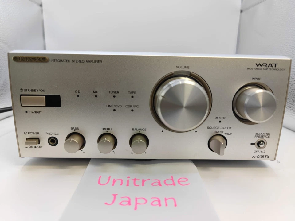 ALTAVOZ AMPLIFICADOR INTEGRADO SINTONIZADOR FM AM ESTÉREO ONKYO T-405TX A-905TX D-092TX JP Foto 3 de 4