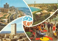 P4052 israel tel aviv multi view hill of spring outdoor terace mediteraneean sea