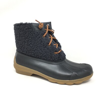 Sperry Top-Sider Saltwater Rain Boots Booties Shoes Womens Size