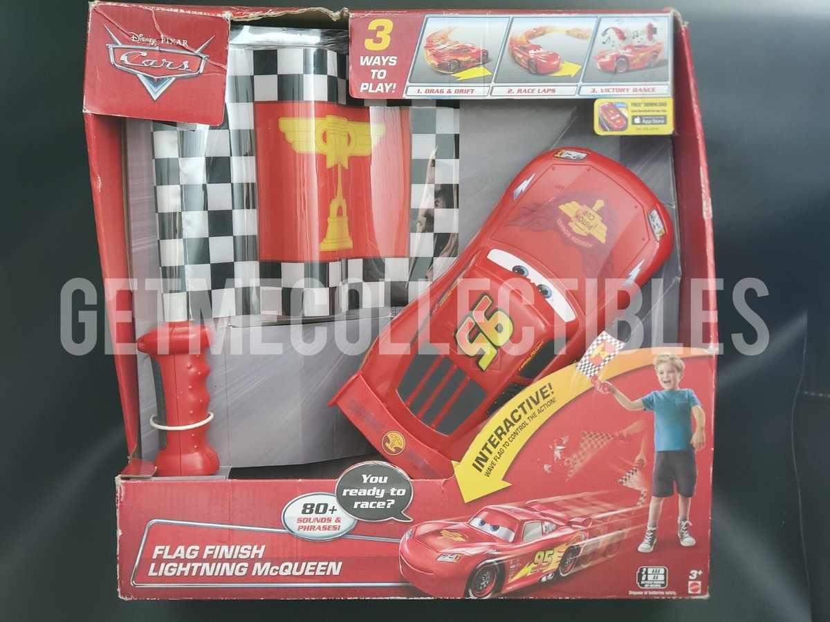 DISNEY PIXAR CARS FLAG FINISH LIGHTNING MCQUEEN INTERACTIVE SAVE 6% GMC