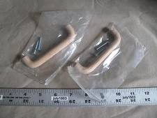 (2) New Epco WP3096 Unfinished Oak Pull 96mm handle drawer  