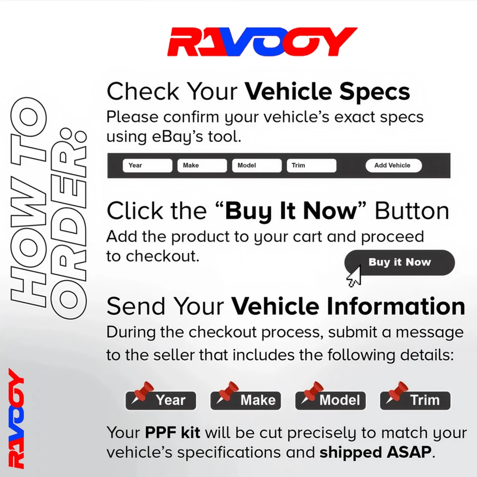 Parachoques trasero + película de protección de pintura de puerta trasera PPF para Audi A5 S5 Sportback 20-2025 Foto 3 de 4