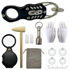 Coin Ping Testing Parts kit,Gold  Silver Pocket Pinger Coin Tester,Portable