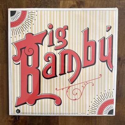 RARE NEW Vintage Cheech and Chong Album Big Bambu w/ ROLLING PAPER SEALED