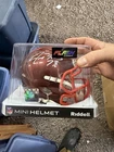 Joe Thomas signed Browns Mini Helmet. Schwartz Authenticated.