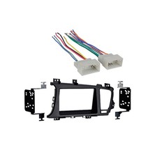 Fits Kia Optima 2011-2013 Double DIN Stereo Harness Radio Install Dash Kit
