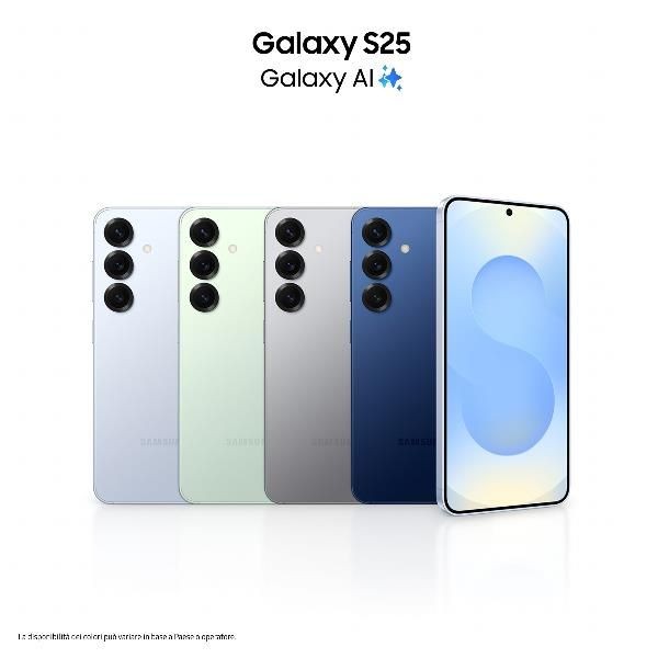 Samsung galaxy s25 smartphone ai, display 6.2\`\` fhd+ dynamic amoled 2x, fotocamera 50mp, ram 12gb, 128gb, 4.000 mah, navy - Immagine 8