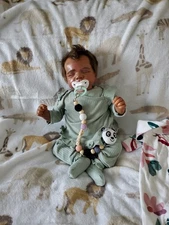 18in Lifelike Reborn Baby Dolls Soft Cloth Body Sleeping Realistic Newborn Gifts