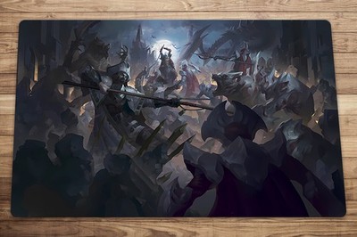 March of the Machine Trading Card Game MTG Playmat TCG CCG Mat Free Bag