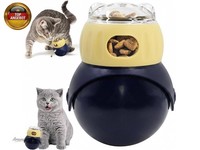 Intelligenzspielzeug FüR Katzen, Wackelspielzeug Mit Leckerli Spender,