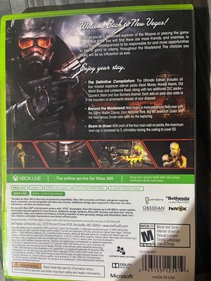 Fallout: New Vegas - Ultimate Edition (Xbox 360, 2012) for sale