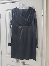Women's Black Party Dress From Shein Side Medium New Without Tags.